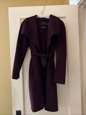 Tahari Belted Wrap Coat